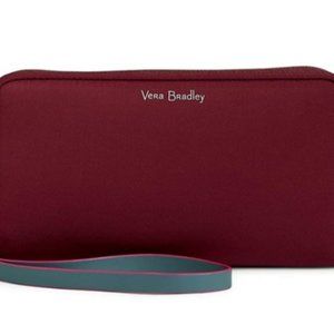 VERA BRADLEY Midtown Wallet Hawthorn Rose VGUC